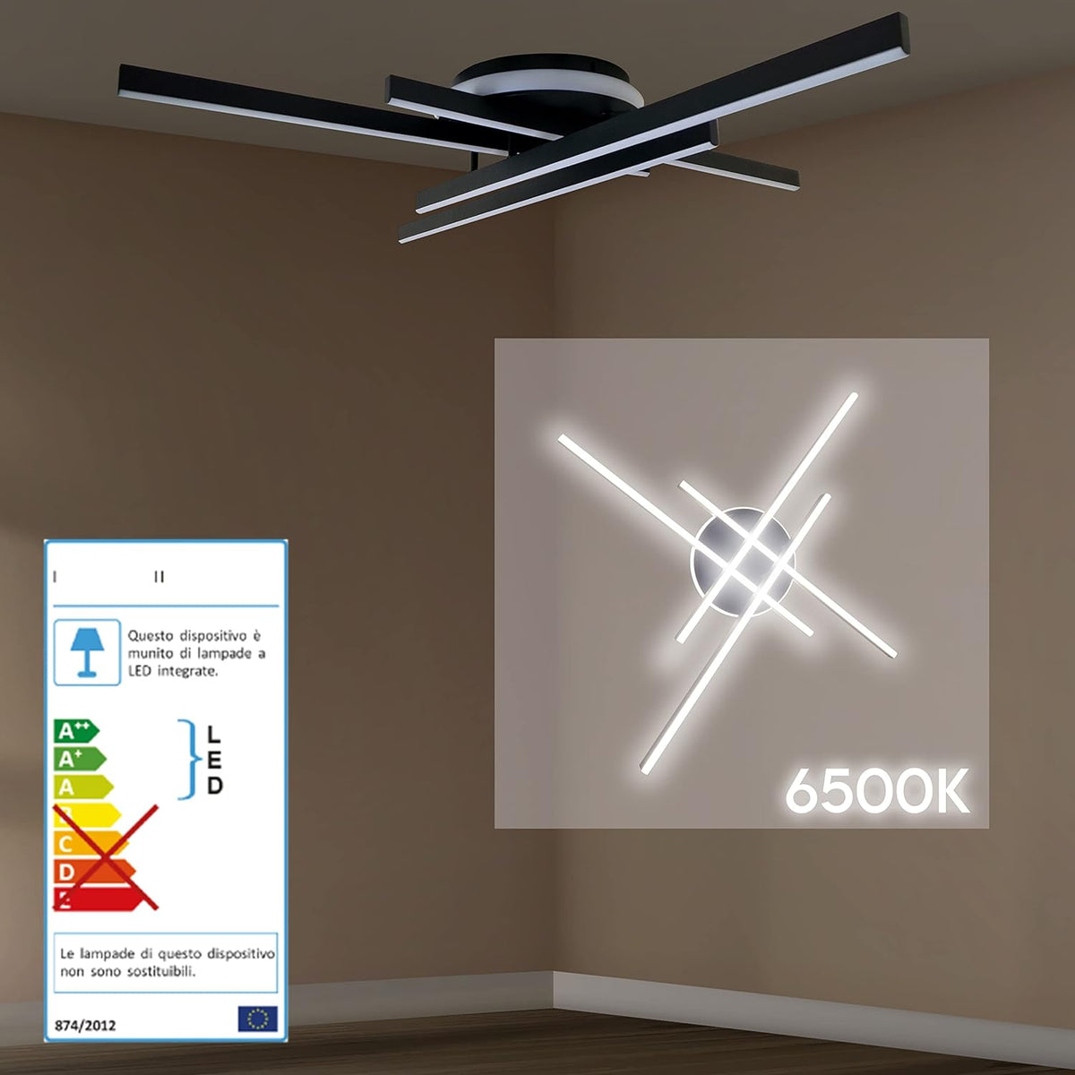 Modern Cold Light LED Ceiling Light
