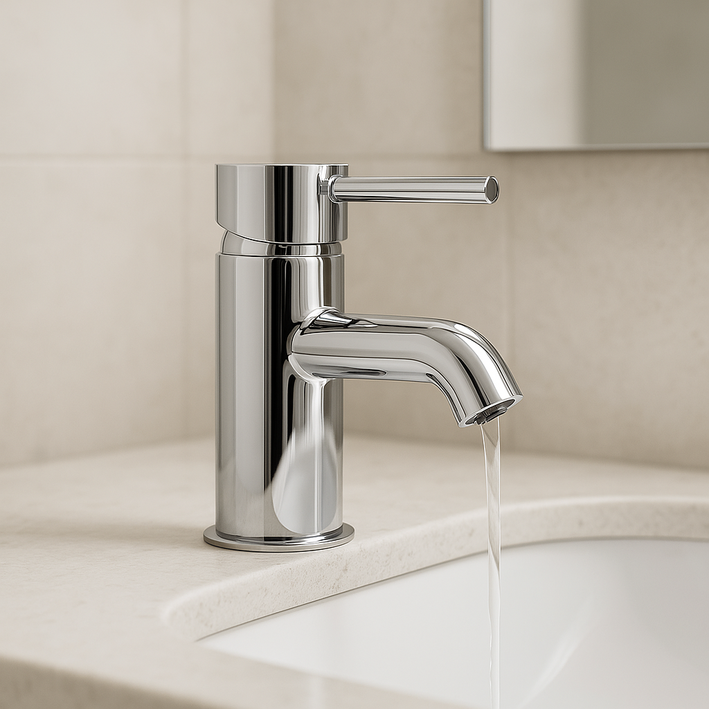 Miscelatore Lavello Cucina In Ottone Cromato Con Bocca Di Erogazione Orientabile Piralla Lion 0LI00104A21 - Foto 11