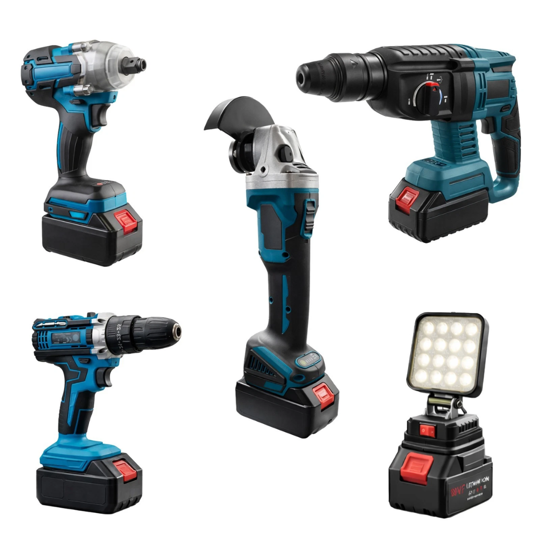 Elettroutensili Cordless 5 in 1 88V con 2 Batterie kit