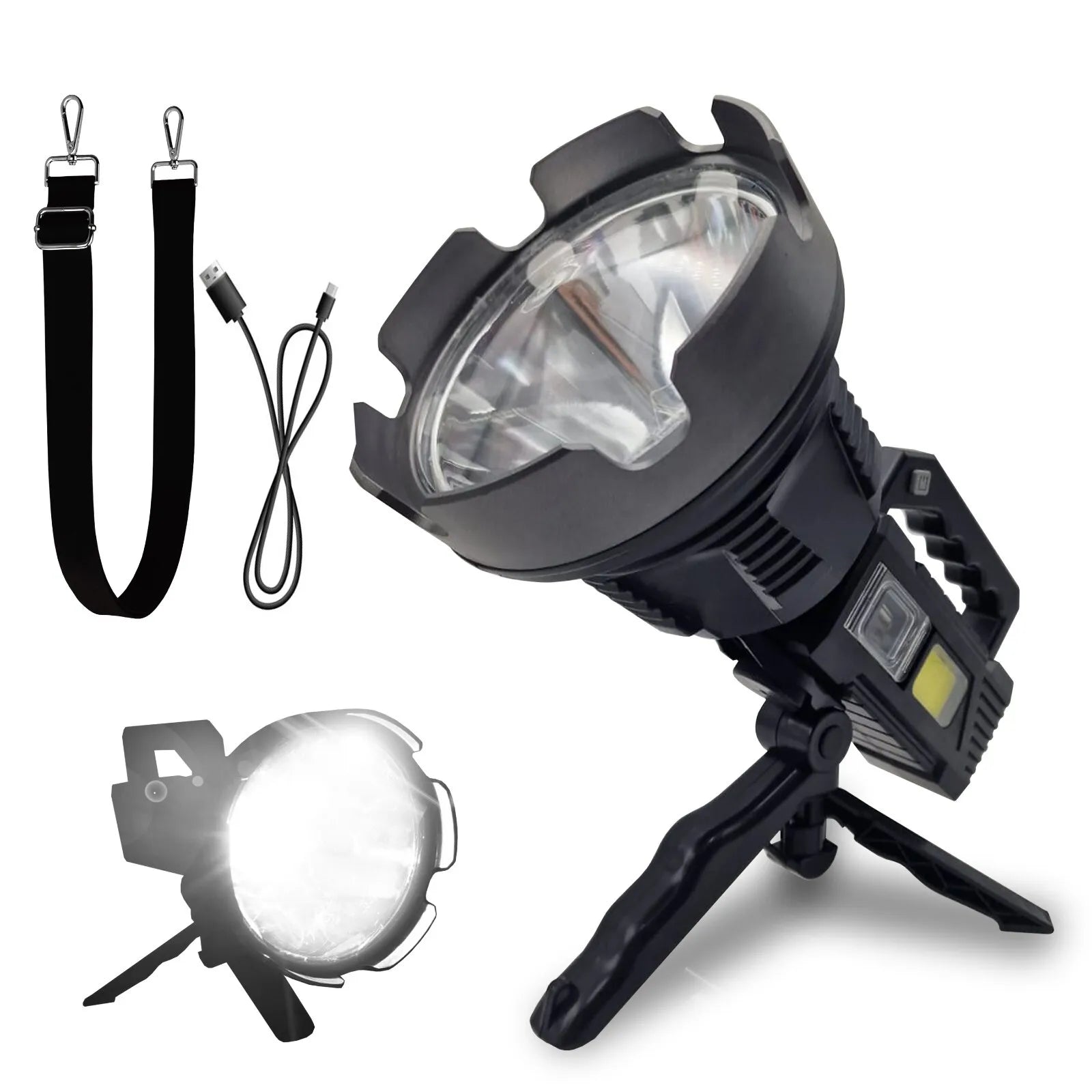 Confezione da 2 torce da testa a LED ricaricabili con 6 modalità, luce rossa 18000 ad alta luminosità, lampada da testa luminosa IPX5 impermeabile USB per pesca all'aperto, escursionismo, campeggio Confezione da 2 torce da testa a LED ricaricabili con 6 modalità, luce rossa 18000 ad alta luminosità, lampada da testa luminosa IPX5 impermeabile USB per pesca all'aperto, escursionismo, campeggio