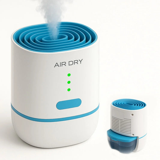 Deumidificatore d’Aria Silenzioso 22W 500ml Compatto per Interni