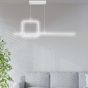 Lampadario a Sospensione LED Quadrato a Luce Fredda