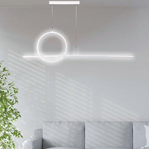 Cold Light Circle LED Pendant Chandelier