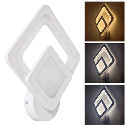 Applique LED da Parete Interno con Cambio Temperatura, 18W/22W