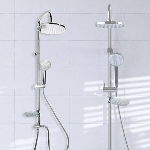 Miscelatore per Vasca da Bagno con Soffione a Colonna, Design Elegante