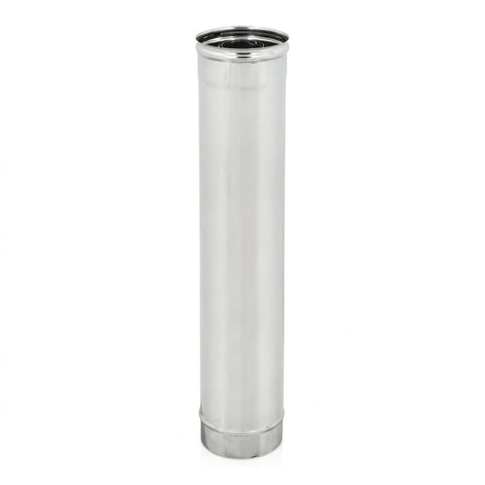Maka Modulo Lineare 1000 mm Canna Fumaria Coassiale Doppia Parete Inox