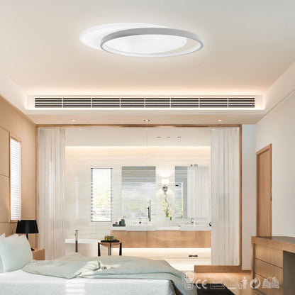 Plafoniera lampadario LED  36W /39W/48W Rotonda o quadrata , Colore Regolabile 3D