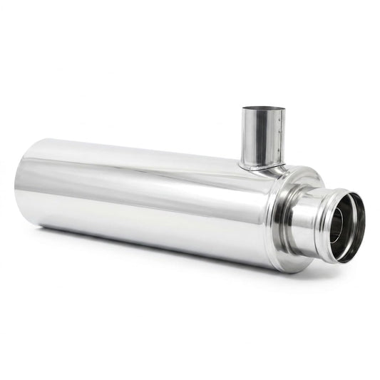 Maka Collettore Coassiale Orizzontale Canna Fumaria Pellet Inox