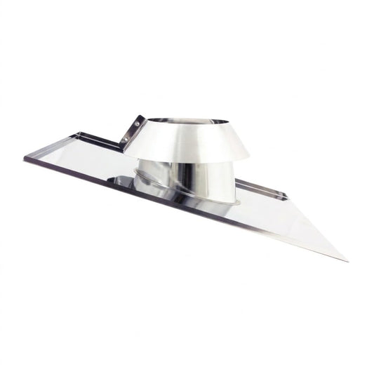 Maka Faldale Inclinato 10-30° Canna Fumaria Doppia Parete Inox