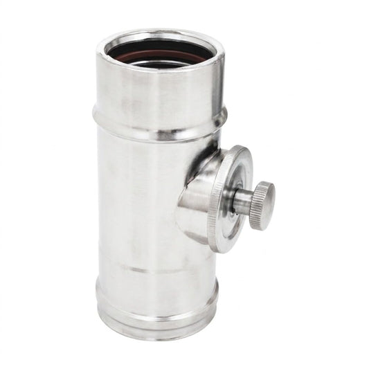 Maka Modulo Ispezione HT Canna Fumaria Doppia Parete Inox