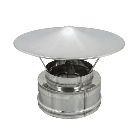 Maka Terminale Cinese Canna Fumaria Doppia Parete 50 Inox