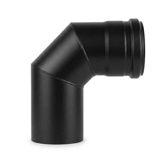 Maka Curva 90 Gradi Canna Fumaria Pellet Nero