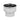 MAKA Raccordo Piatto Femmina-Femmina FF Canna Fumaria Acciaio Inox - Ø 100 (F) → Ø 80 (F)