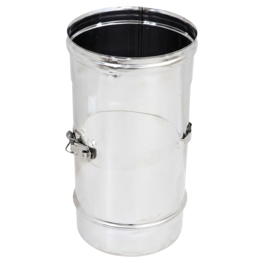 Maka Modulo con Ispezione Aderente Canna Fumaria Acciaio Inox