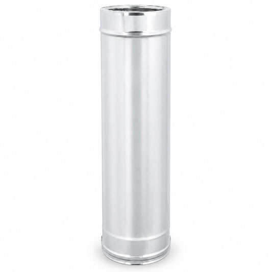 Maka Modulo Lineare 500 mm Canna Fumaria Doppia Parete Inox