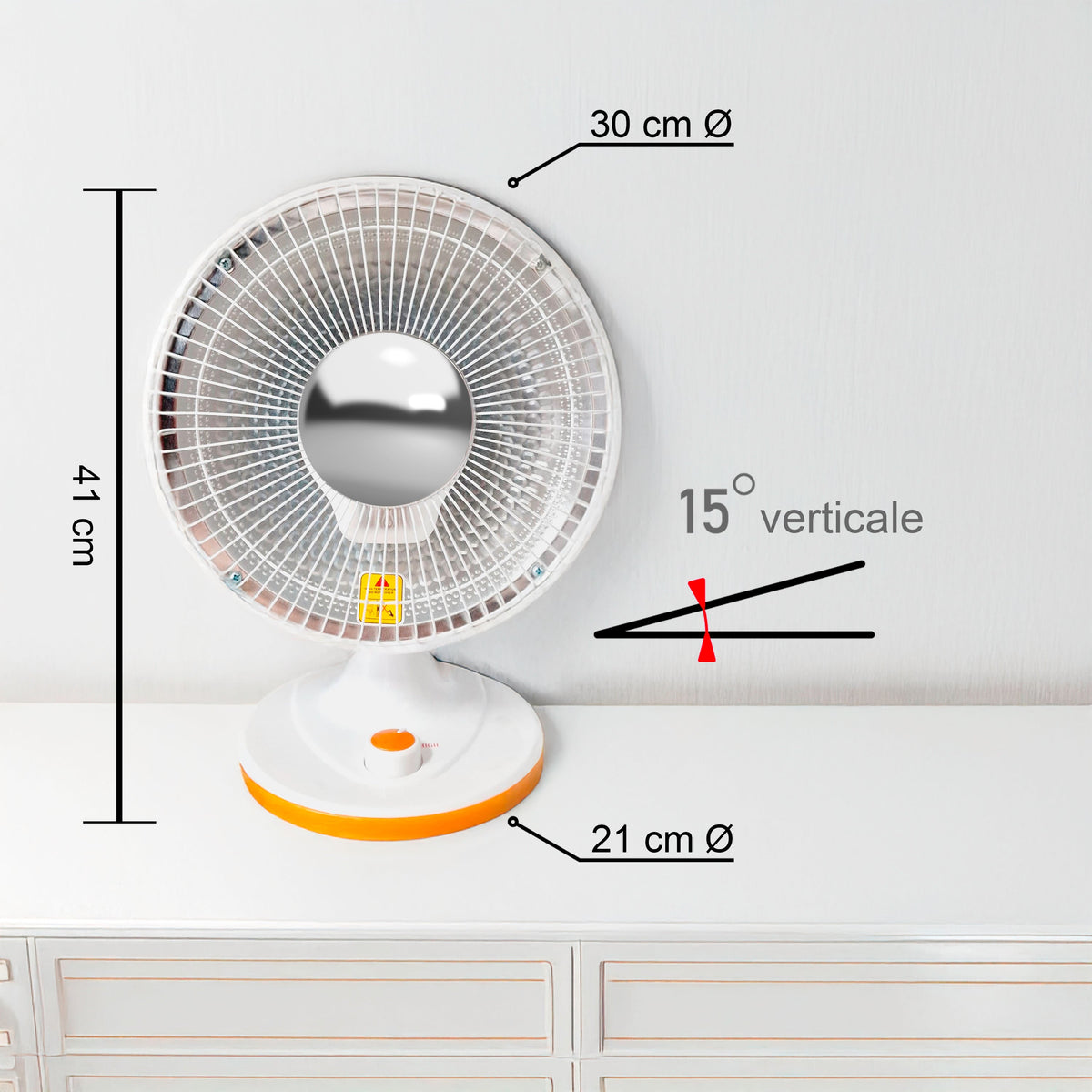 Stufa al Carbonio 600W Basso Consumo, portatile, Ultra Potente e  sicura