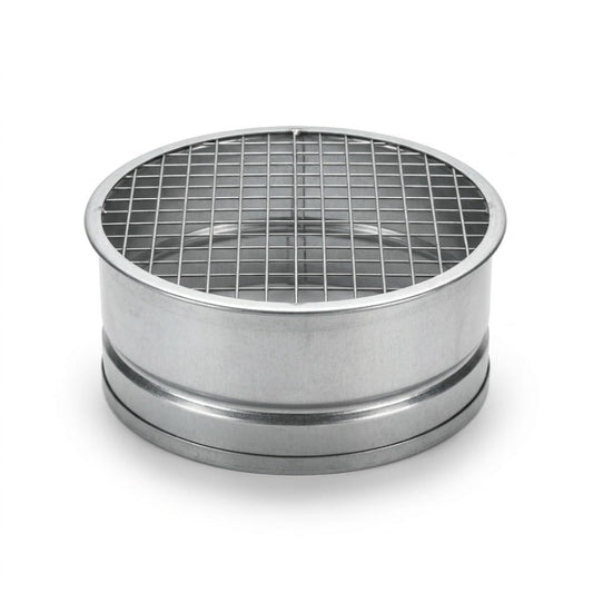 Maka Tappo con Rete Antivolatile Canale Aria Zincato Svasato