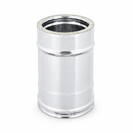 Maka Modulo Lineare 250 mm Canna Fumaria Doppia Parete Inox