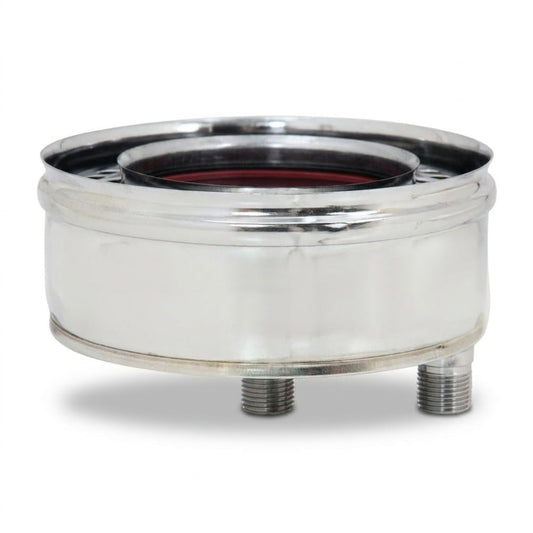 Maka Tappo Scarico Condensa Canna Fumaria Coassiale Doppia Parete Inox