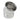 MAKA Curva 15° per Canna Fumaria in Acciaio Inox, Raccordo Curvo Monoparete per Tubo Fumo Stufa a Legna Pellet e Caldaia, Innesto Maschio-Femmina - AISI 304 Ø 100 mm