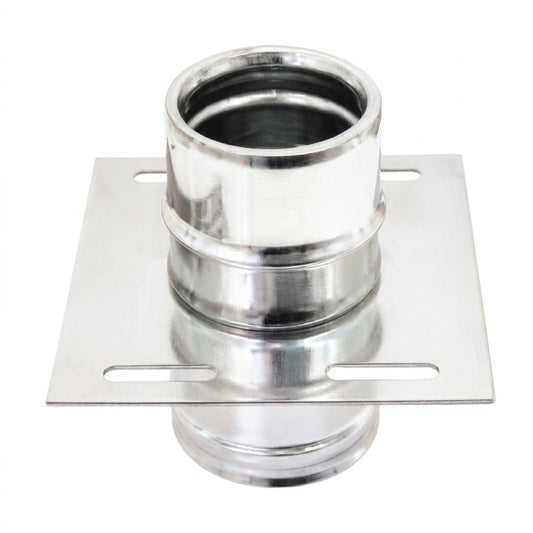 Maka Supporto a Solaio Canna Fumaria Doppia Parete Inox