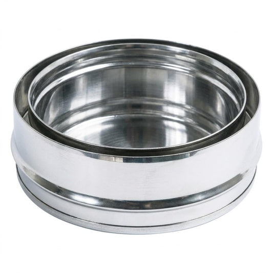 Maka Tappo Cieco Canna Fumaria Doppia Parete Aria Inox