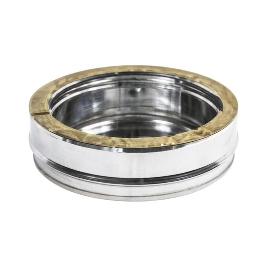 Maka Tappo Cieco Canna Fumaria Doppia Parete 50 Inox
