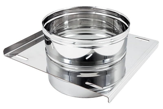Maka Piastra Intermedia Canna Fumaria Acciaio Inox