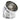 Maka Curva 30° Canna Fumaria Doppia Parete Aria Inox