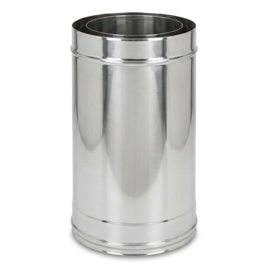 Maka Modulo Lineare 500 mm Canna Fumaria Doppia Parete Aria Inox
