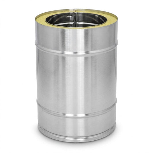 Maka Modulo Prelievo Fumi Canna Fumaria Doppia Parete Inox