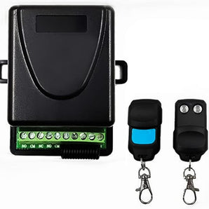 Ricevitore Universale 2 Canali 12-24V con 2 Telecomandi 433 MHz