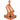 MAKA Comignolo Gallo Quadro, Terminale per Canna Fumaria Camino Stufa a Legna Pellet e Gas, Cappello Antipioggia Aspirafumo Base Quadra - Rame 200x200 mm