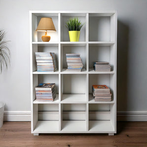 Albert Wooden Bookcase with 12 Shelves