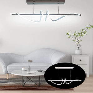 Cold Light Interweaving LED Suspension Chandelier