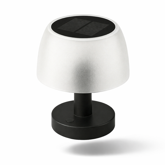 Lampada da Tavolo LED Solare USB Ricaricabile per Interni ed Esterni