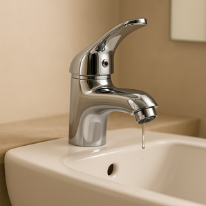 Rubinetto Miscelatore Bagno Bidet Lavabo in Ottone Cromato