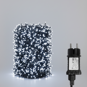 Luci di Natale 2000 LED 80m Catena Luminosa IP44 Interno Esterno Decorazioni Natalizie