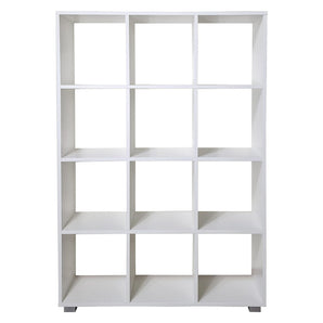 Albert Wooden Bookcase with 12 Shelves