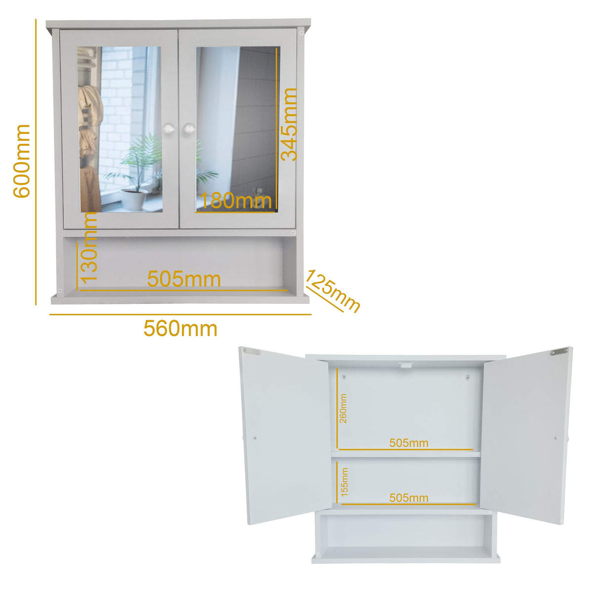 Specchio bagno con mobile contenitore legno moderno salvaspazio compatto

Pensile bagno con ripiani interni specchio frontale arredo elegante