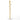 Appendiabiti da terra Jerry color oro 173 cm con base circolare