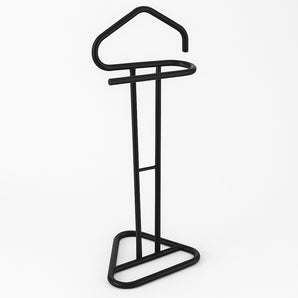 Appendiabiti da Terra Minimalista in Acciaio Inox Bianco o nero