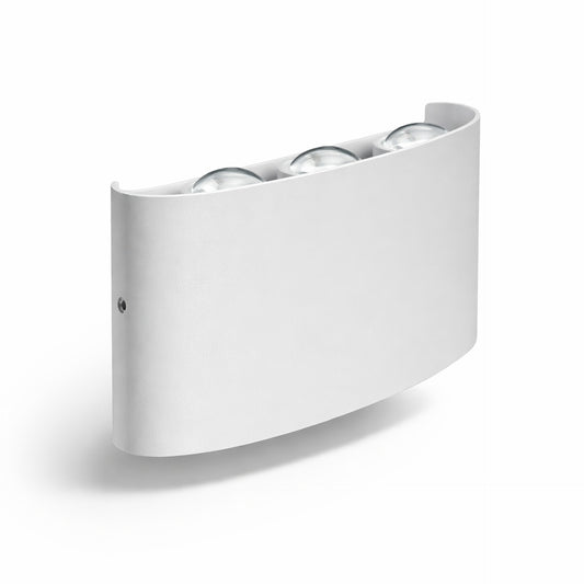Applique LED bianco 16W Doppia Luce IP65 per Esterni Facile Montaggio
