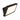 Applique LED da esterno nera 24W