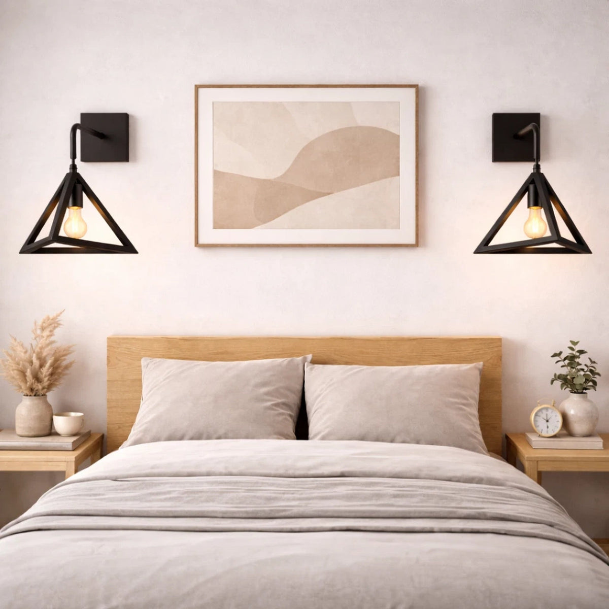Applique da Parete Moderna E27 IP45 Bianco o Nero 60W