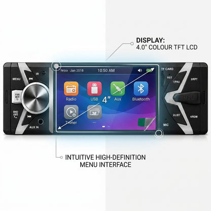 Dimensioni autoradio 1 DIN 188 x 58 x 100 mm