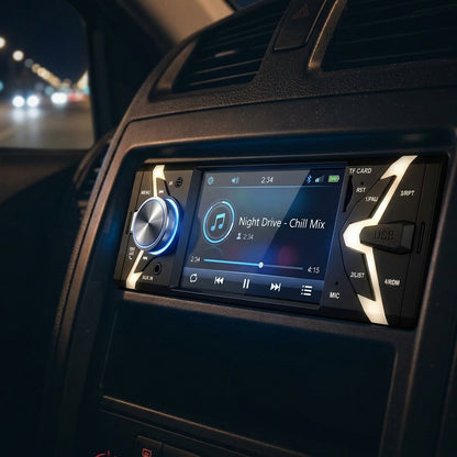 Autoradio 1 DIN con telecomando incluso