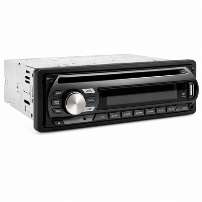 Autoradio 1 DIN Bluetooth vista prospettica