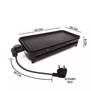 Barbecue elettrico da tavolo 1500W con termostato regolabile