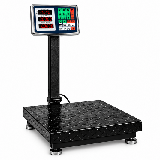Bilancia elettronica professionale 350 kg con display rialzato
